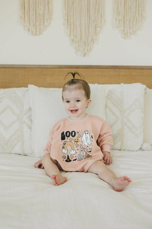 Halloween Sweatshirt Romper — view 4