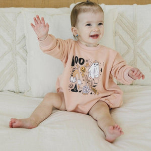 Halloween Sweatshirt Romper — view 3