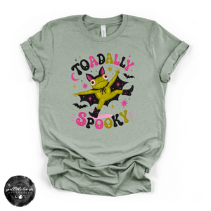 Toadally Spooky Tee | Cute Halloween Toad Graphic T-Shirt — view 4