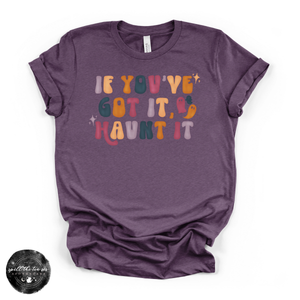 Got It, Haunt It Tee | Cute Halloween Ghost Graphic T-Shirt — view 3