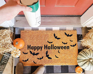 Happy Halloween Coir Doormat — view 2