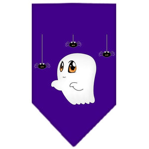 Halloween Pet and Dog Bandana Screen Printed, "Sammy the Ghost" — view 4