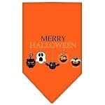 Halloween Pet and Dog Bandana Screen Printed, "Merry Halloween" — view 3