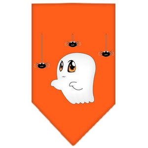 Halloween Pet and Dog Bandana Screen Printed, "Sammy the Ghost" — view 3