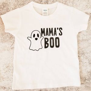 Halloween Mama's Boo and Daddy's Ghoul Baby and Toddler Tee — view 3