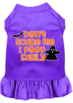 Halloween Pet Dress "Don't Scare Me, I Poop Easily" — view 3