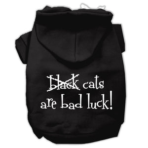 Halloween Pet Hoodie "Black Cats Are Bad Luck" — view 4