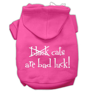 Halloween Pet Hoodie "Black Cats Are Bad Luck" — view 6