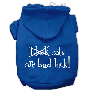 Halloween Pet Hoodie "Black Cats Are Bad Luck" — view 5