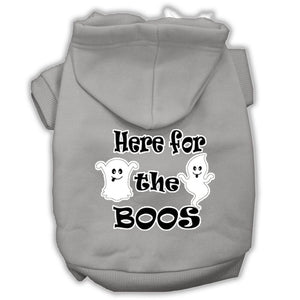 Halloween Pet Hoodie "Here For The Boos" — view 5