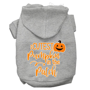 Halloween Pet Hoodie "Cutest Pumpkin In The Patch" — view 5