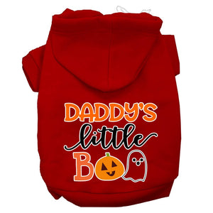 Halloween Pet Hoodie "Daddy's Little Boo" — view 8