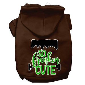 Halloween Pet Hoodie "So Franken Cute" — view 4