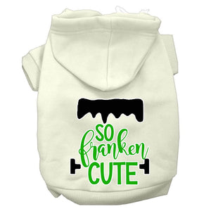 Halloween Pet Hoodie "So Franken Cute" — view 5