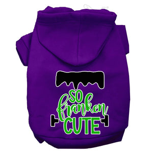 Halloween Pet Hoodie "So Franken Cute" — view 6