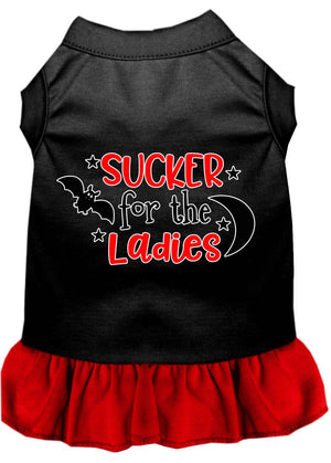 Halloween Pet Dress "Sucker For The Ladies" — view 1