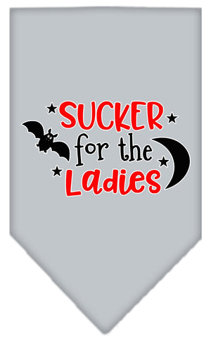 Halloween Pet and Dog Bandana Screen Printed, "Sucker For The Ladies" — view 3