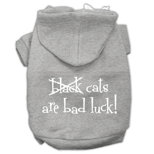 Halloween Pet Hoodie "Black Cats Are Bad Luck" — view 1