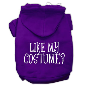 Halloween Pet Hoodie, "Like My Costume?" — view 1