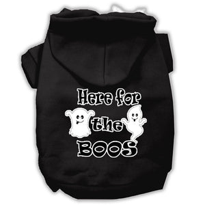 Halloween Pet Hoodie "Here For The Boos" — view 4