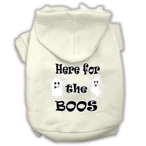 Halloween Pet Hoodie "Here For The Boos" — view 2