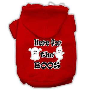 Halloween Pet Hoodie "Here For The Boos" — view 9