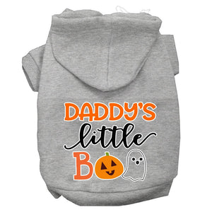 Halloween Pet Hoodie "Daddy's Little Boo" — view 6