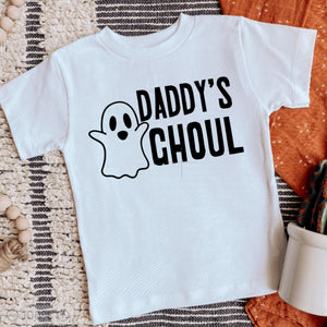 Halloween Mama's Boo and Daddy's Ghoul Baby and Toddler Tee — view 2