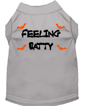Halloween Pet Dog & Cat Shirt Screen Printed, "Feeling Batty" — view 4