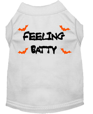 Halloween Pet Dog & Cat Shirt Screen Printed, "Feeling Batty" — view 8