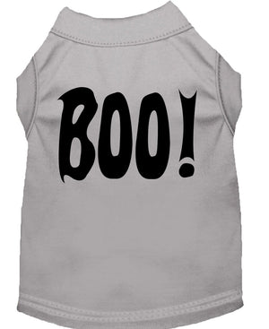 Halloween Pet Dog & Cat Shirt Screen Printed, "Boo!" — view 4