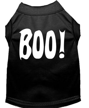 Halloween Pet Dog & Cat Shirt Screen Printed, "Boo!" — view 6