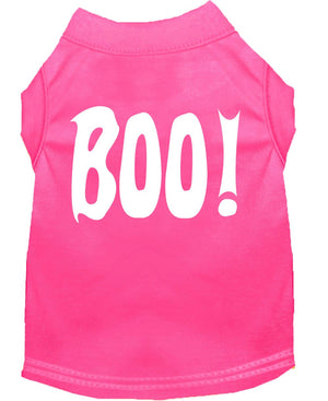 Halloween Pet Dog & Cat Shirt Screen Printed, "Boo!" — view 8