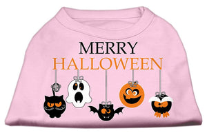 Pet Dog & Cat Shirt Screen Printed, "Merry Halloween" — view 8