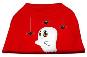 Halloween Pet Dog & Cat Shirt Screen Printed, "Sammy the Ghost" — view 3