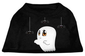 Halloween Pet Dog & Cat Shirt Screen Printed, "Sammy the Ghost" — view 4