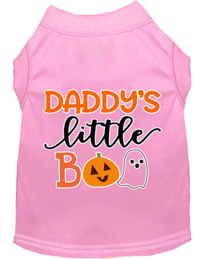 Halloween Pet Dog & Cat Shirt Screen Printed, "Daddy's Little Boo" — view 5