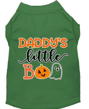 Halloween Pet Dog & Cat Shirt Screen Printed, "Daddy's Little Boo" — view 6