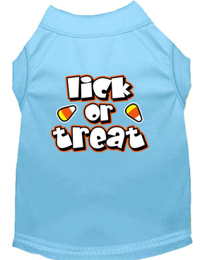 Halloween Pet Dog & Cat Shirt Screen Printed, "Lick or Treat" — view 9