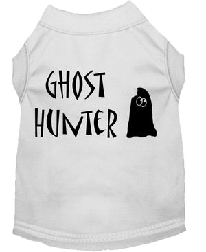 Halloween Pet Dog & Cat Shirt Screen Printed, "Ghost Hunter" — view 4