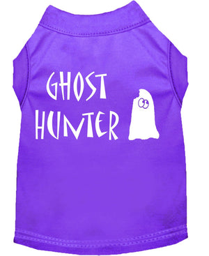 Halloween Pet Dog & Cat Shirt Screen Printed, "Ghost Hunter" — view 3