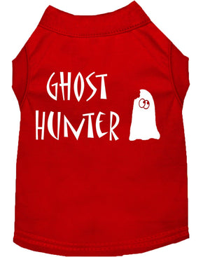 Halloween Pet Dog & Cat Shirt Screen Printed, "Ghost Hunter" — view 1
