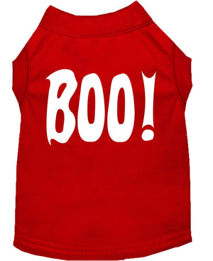 Halloween Pet Dog & Cat Shirt Screen Printed, "Boo!" — view 2