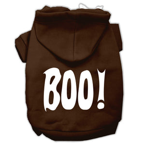 Halloween Pet Hoodie Screen Printed, "Boo" — view 6