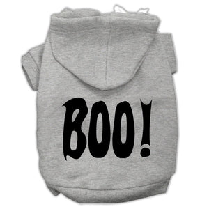 Halloween Pet Hoodie Screen Printed, "Boo" — view 7