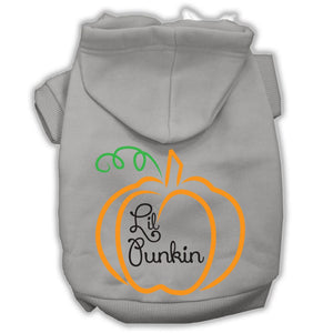 Halloween Pet Hoodie Screen Printed, "Lil Punkin" — view 6