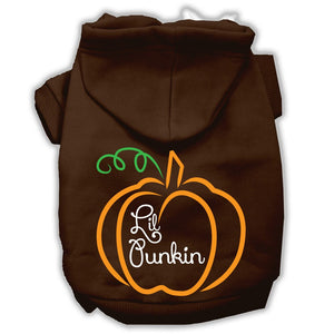 Halloween Pet Hoodie Screen Printed, "Lil Punkin" — view 8