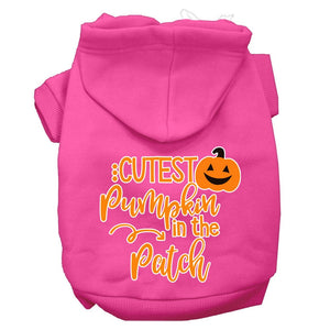 Halloween Pet Hoodie "Cutest Pumpkin In The Patch" — view 8