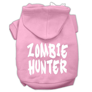 Halloween Pet Hoodie Screen Printed, "Zombie Hunter" — view 9