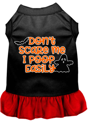 Halloween Pet Dress "Don't Scare Me, I Poop Easily" — view 6